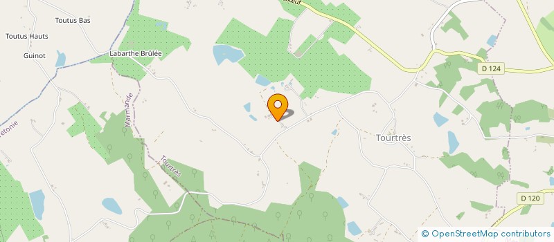 localisation de l'entreprise SCI DE SEBASTIEN  SAINT-ETIENNE-DE-FOUGERES