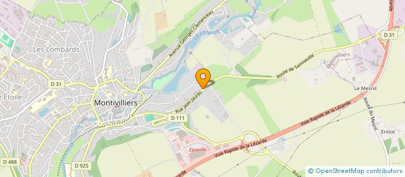 localisation de l'entreprise SCI DE SEINE  MONTIVILLIERS