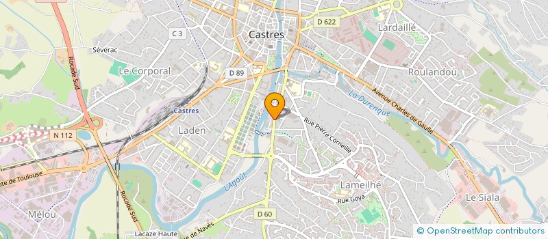 localisation de l'entreprise SCI DE SERAUMONT  CASTRES