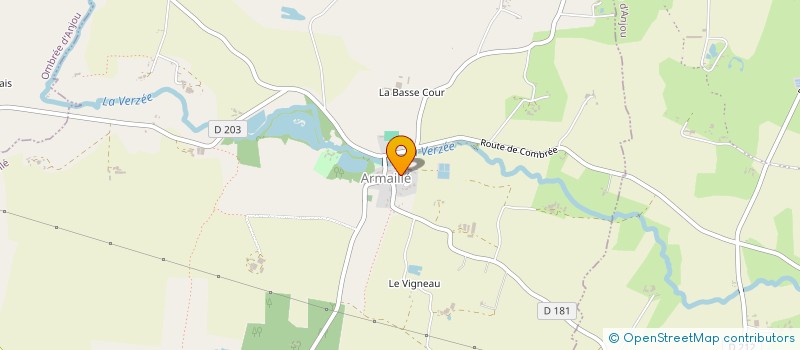 localisation de l'entreprise SCI DE SERBELLE  ARMAILLE