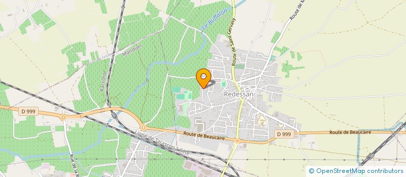 localisation de l'entreprise SCI DE SERRE  REDESSAN