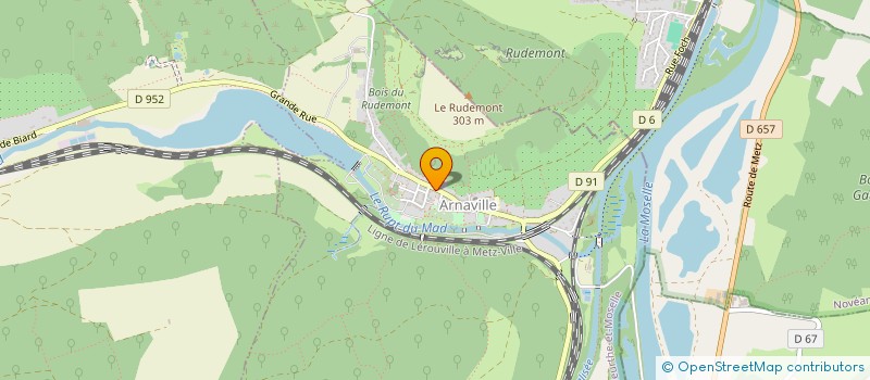 localisation de l'entreprise SCI DE SERRE  ARNAVILLE