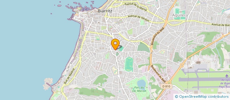 localisation de l'entreprise SCI DE SERRES à BIARRITZ