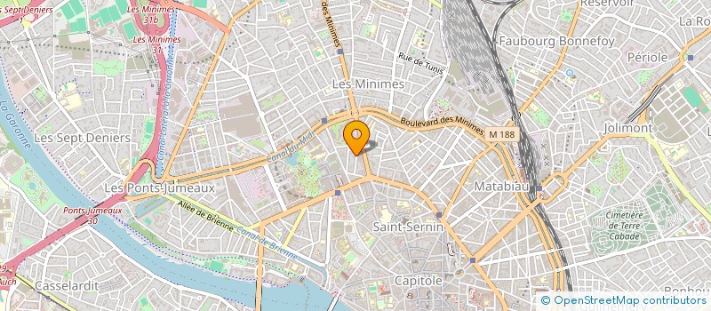 localisation de l'entreprise SCI DE SERRES à TOULOUSE