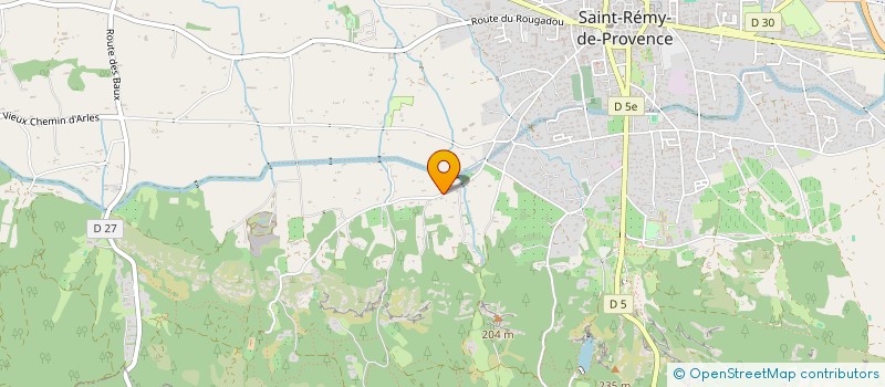 localisation de l'entreprise SCI DE SERVIERES à ST REMY DE PROVENCE