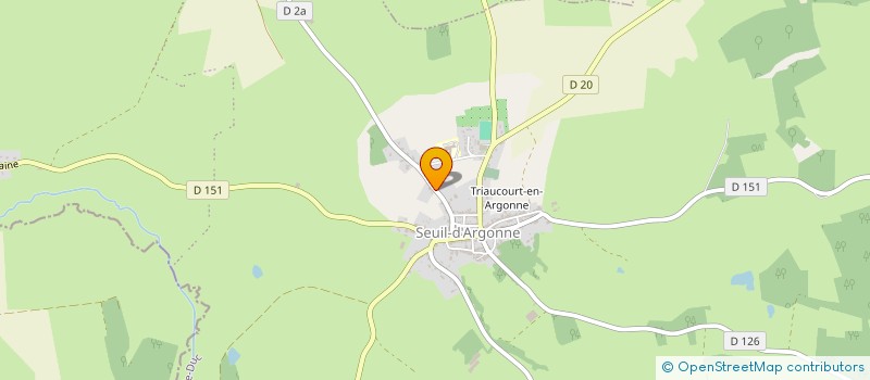 localisation de l'entreprise SCI DE SEUIL à SEUIL-D'ARGONNE