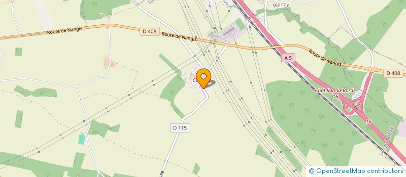 localisation de l'entreprise SCI DE SIVRY  SIVRY-COURTRY