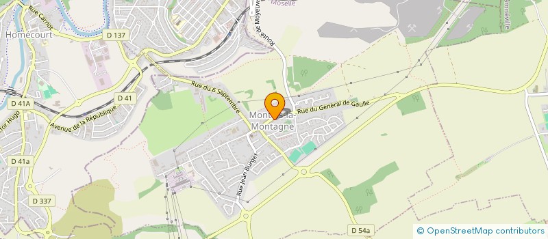 localisation de l'entreprise SCI DE SOLMINIAC  MONTOIS-LA-MONTAGNE