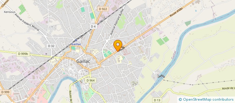 localisation de l'entreprise SCI DE SOUAL à GAILLAC