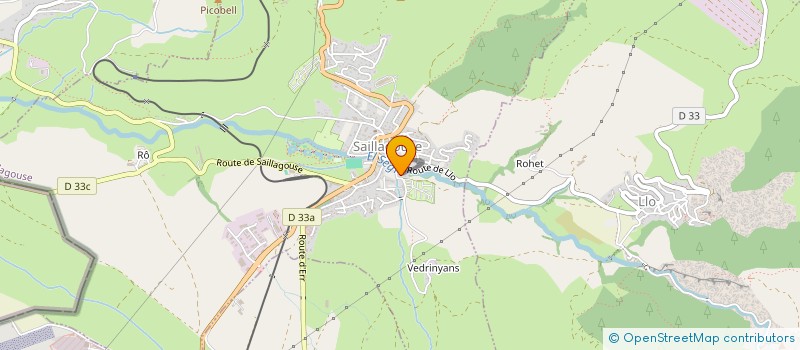 localisation de l'entreprise SCI DE SOUBRE MOULI  SAILLAGOUSE