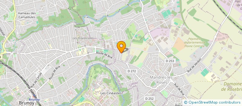 localisation de l'entreprise SCI DE SOUSA  VILLECRESNES