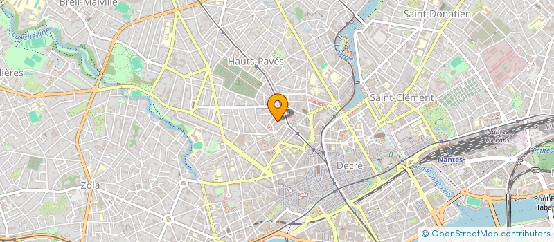 localisation de l'entreprise SCI DE SPARTE à NANTES