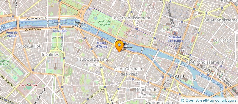 localisation de l'entreprise SCI DE SPIRLET  PARIS