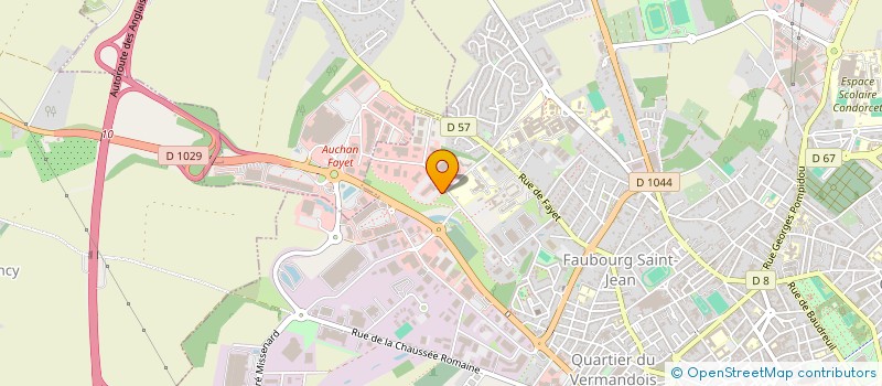 localisation de l'entreprise SCI DE SPRINGDALE à SAINT-QUENTIN