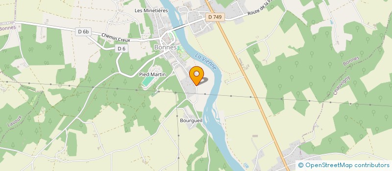 localisation de l'entreprise SCI DE ST JEAN à BONNES