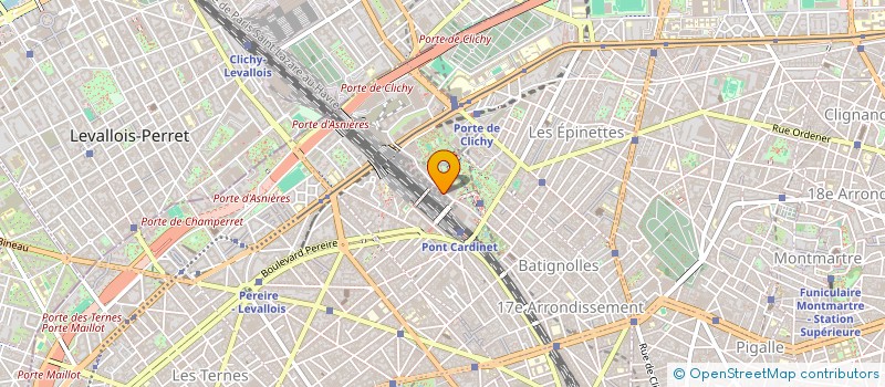 localisation de l'entreprise SCI DE ST POL à PARIS