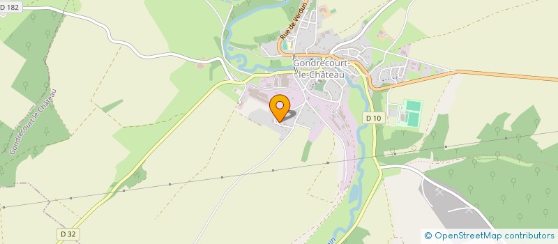 localisation de l'entreprise SCI DE ST VITRE à GONDRECOURT-LE-CHATEAU