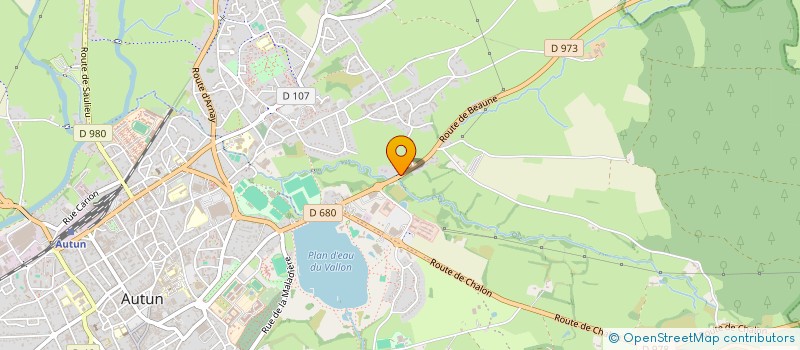 localisation de l'entreprise SCI DE STEFANO  AUTUN