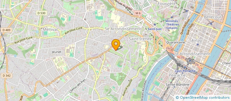 localisation de l'entreprise SCI DE SUMMERTIME  LYON