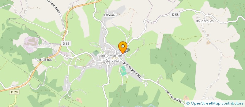 localisation de l'entreprise SCI DE SUOMY à SAINT-MAMET-LA-SALVETAT