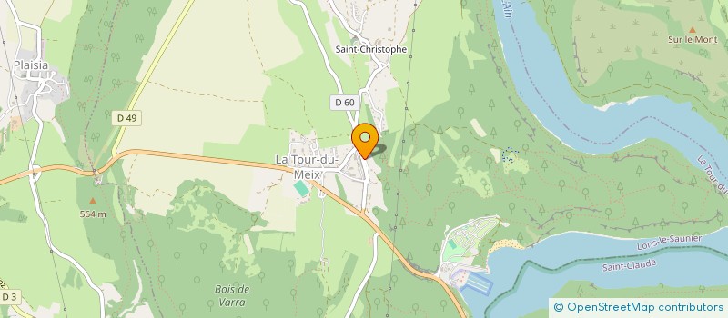 localisation de l'entreprise SCI DE SURCHAUFFANT  LA TOUR-DU-MEIX