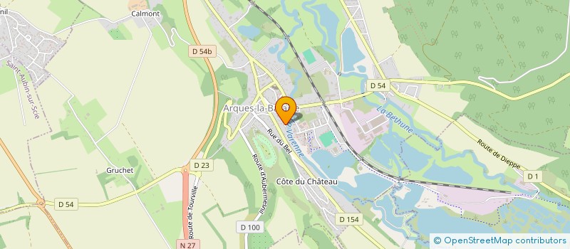 localisation de l'entreprise SCI DE SYGOGNE  ARQUES-LA-BATAILLE