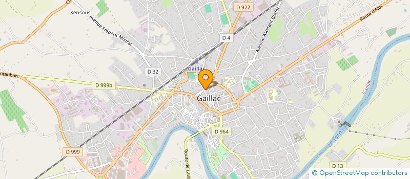 localisation de l'entreprise SCI DE TABELLION  GAILLAC