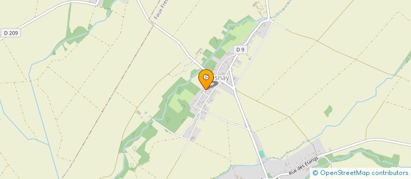 localisation de l'entreprise SCI DE TALON  FAUX-FRESNAY