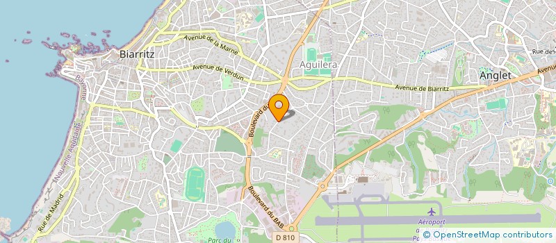 localisation de l'entreprise SCI DE TAMAMES à BIARRITZ