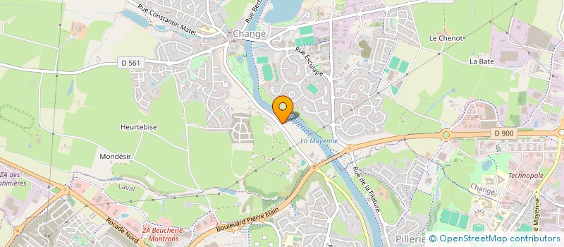 localisation de l'entreprise SCI DE TANIS  CHANGE