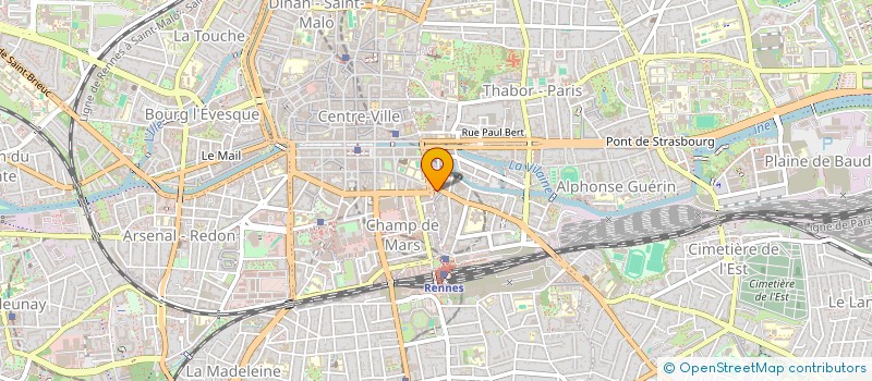 localisation de l'entreprise SCI DE TANOUARN  RENNES