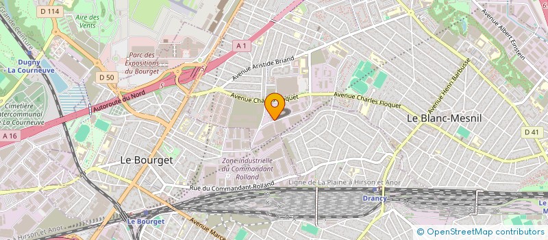 localisation de l'entreprise SCI DE TASSIGNY 148 à LE BLANC-MESNIL