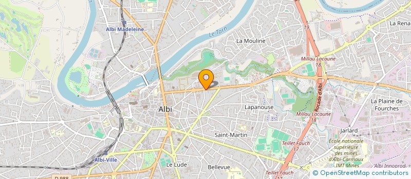 localisation de l'entreprise SCI DE TASSIGNY à ALBI
