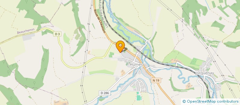 localisation de l'entreprise SCI DE TASSIGNY à PERRANCEY-LES-VIEUX-MOULINS