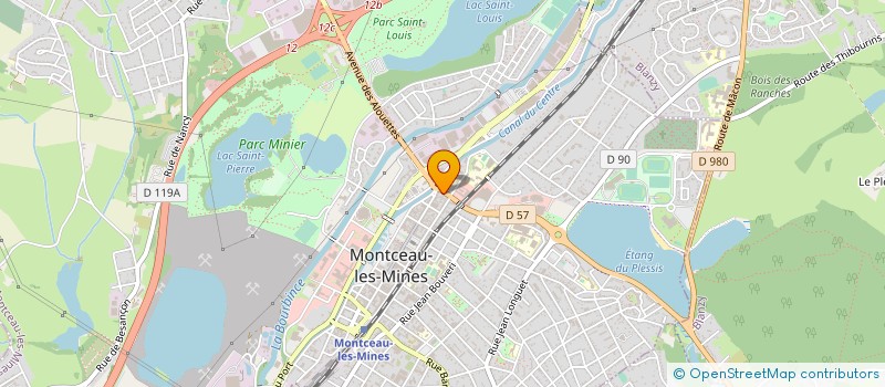 localisation de l'entreprise SCI DE TASSIGNY  MONTCEAU-LES-MINES