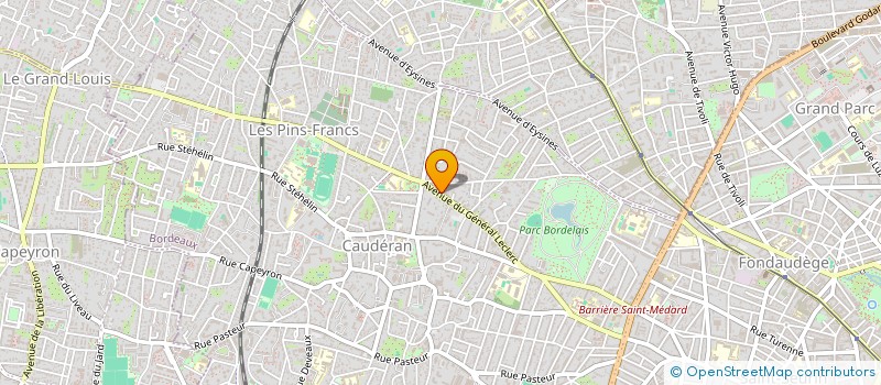 localisation de l'entreprise SCI DE TASSIGNY  BORDEAUX