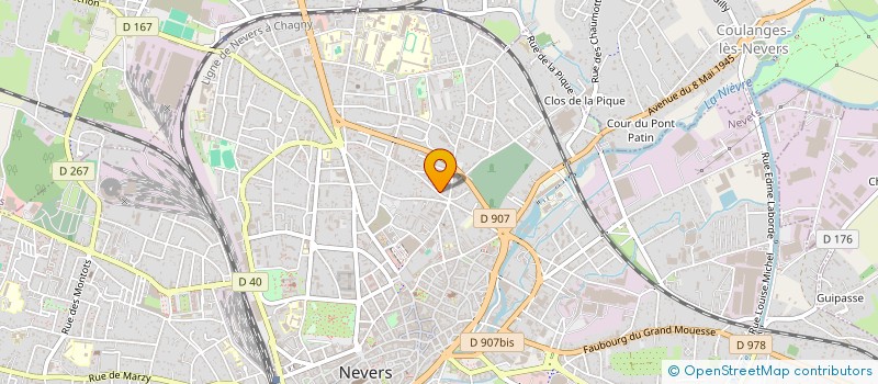 localisation de l'entreprise SCI DE TASSIGNY à NEVERS