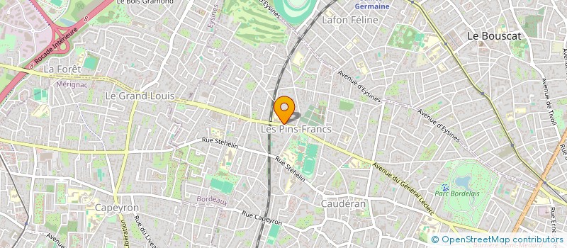 localisation de l'entreprise SCI DE TASSIGNY  BORDEAUX