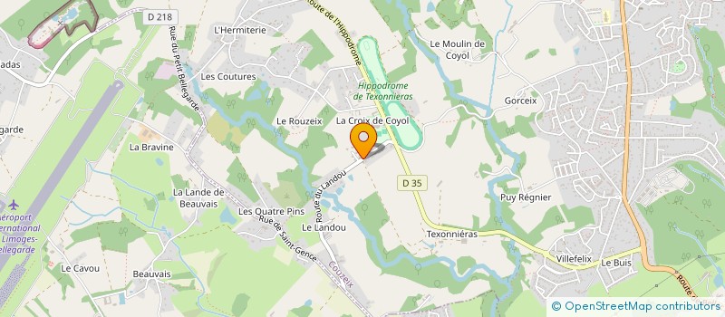 localisation de l'entreprise SCI DE TASSIGNY à COUZEIX