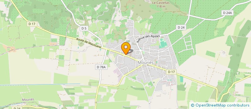 localisation de l'entreprise SCI DE TASSIGNY  MOURIES