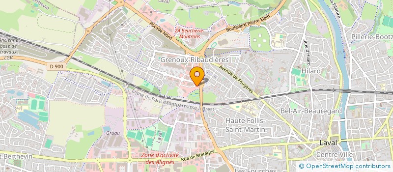 localisation de l'entreprise SCI DE TASSIGNY à LAVAL