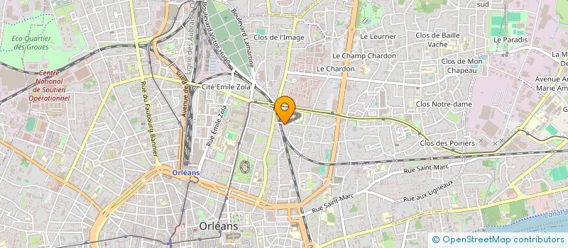 localisation de l'entreprise SCI DE TATUBLAN  ORLEANS