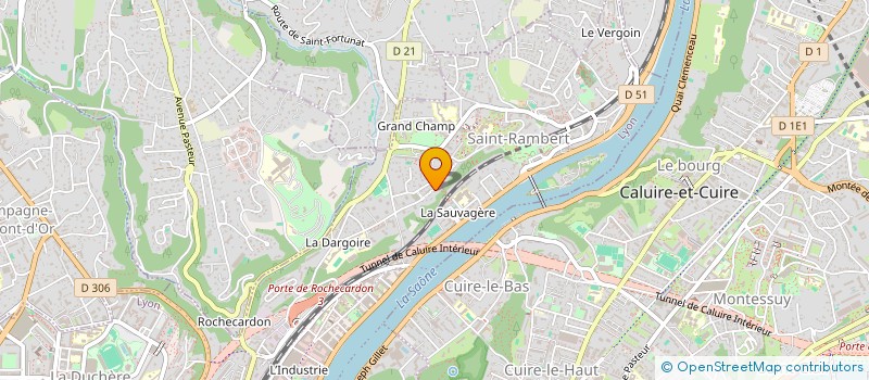 localisation de l'entreprise SCI DE TAUTILHAC  LYON