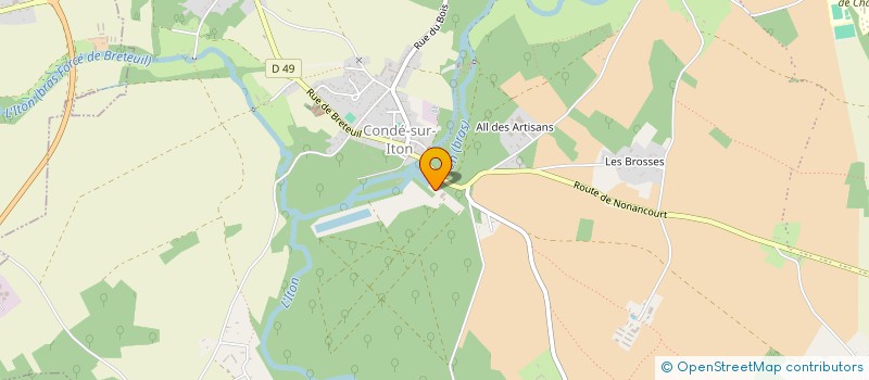 localisation de l'entreprise SCI DE TCHINO  MESNILS-SUR-ITON