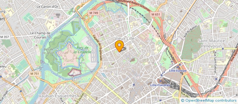 localisation de l'entreprise SCI DE TENREMONDE à LILLE