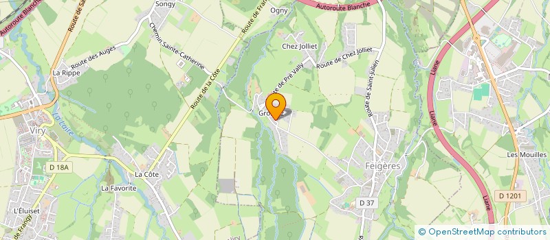 localisation de l'entreprise SCI DE TERNIER  SAINT-JULIEN-EN-GENEVOIS