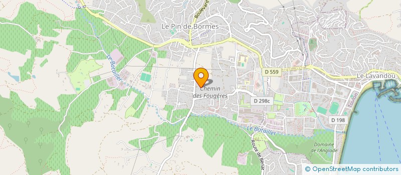 localisation de l'entreprise SCI DE TERRE LONGUE à BORMES-LES-MIMOSAS