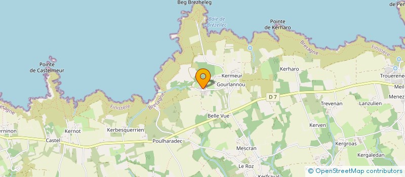 localisation de l'entreprise SCI DE THEOLEN  CLEDEN-CAP SIZUN