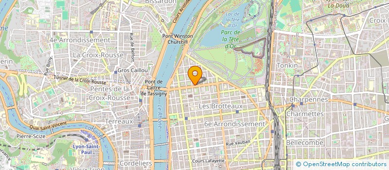 localisation de l'entreprise SCI DE THERAPIES DUQUESNE  LYON