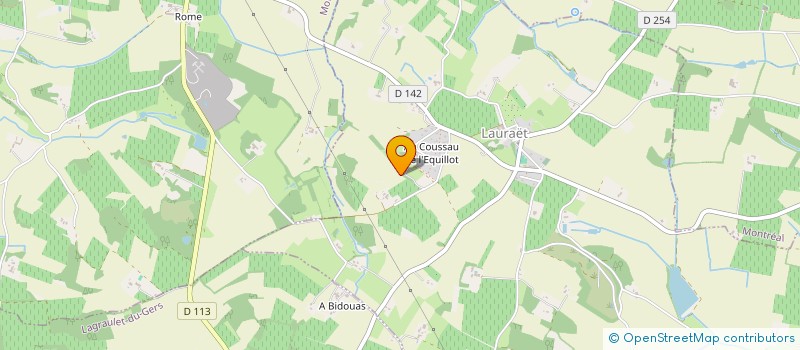 localisation de l'entreprise SCI DE THEZAN à GONDRIN